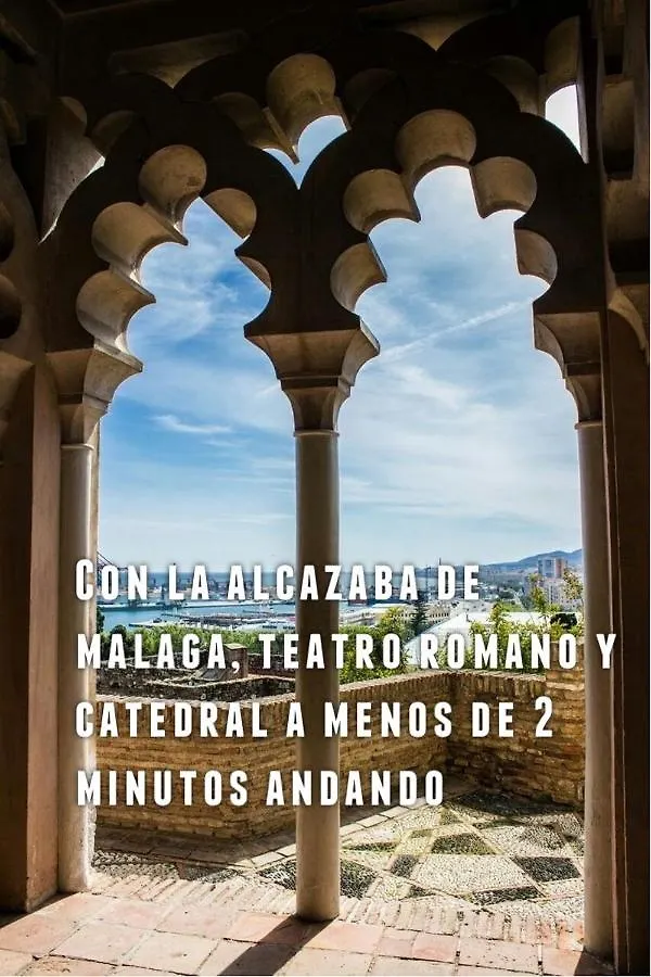 Marques De Larios Plaza Las Flores Parking Gratis Daire Málaga İspanya